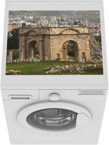 Wasmachine beschermer mat - Poort van de tempel van Artemis. - Breedte 55 cm x hoogte 45 cm