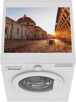 Wasmachine beschermer mat - Florence - Straat - Zon - Breedte 55 cm x hoogte 45 cm