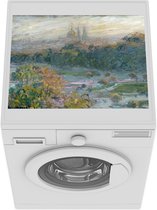 Wasmachine beschermer mat - Studie van de Tuilerieën - Claude Monet - Breedte 55 cm x hoogte 45 cm
