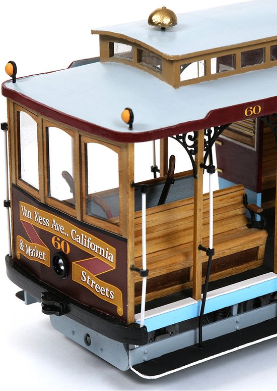 Maquette de tramway en bois : Buenos Aires - Jeux et jouets OCCRE