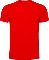 Buzari T-Shirt Heren - 100% katoen - Rood XL