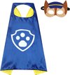 foto van Paw Patrol cape - verkleedkleren chase Paw Patrol  - kinderspeelgoed - Verkleedkleding - Paw Patrol kostuum