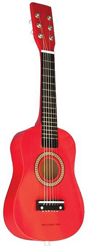 Speelgoed gitaar rood |