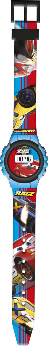Disney Horloge Cars Jongens 29 Cm Blauw/rood