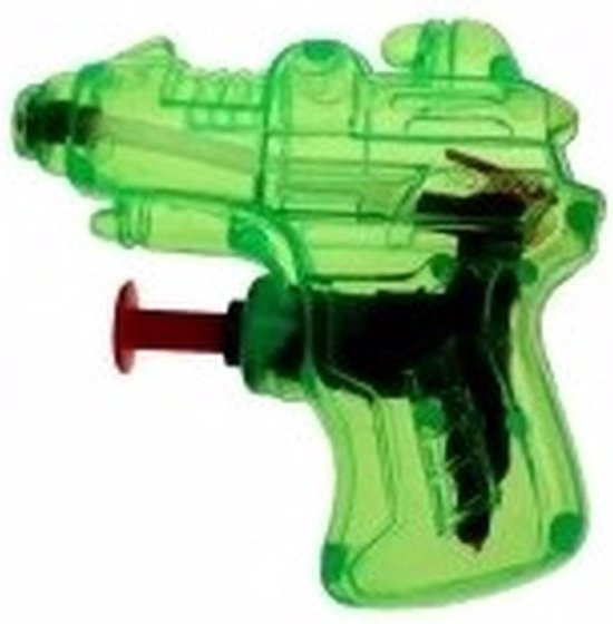 Mini waterpistool groen 7 cm | bol.com