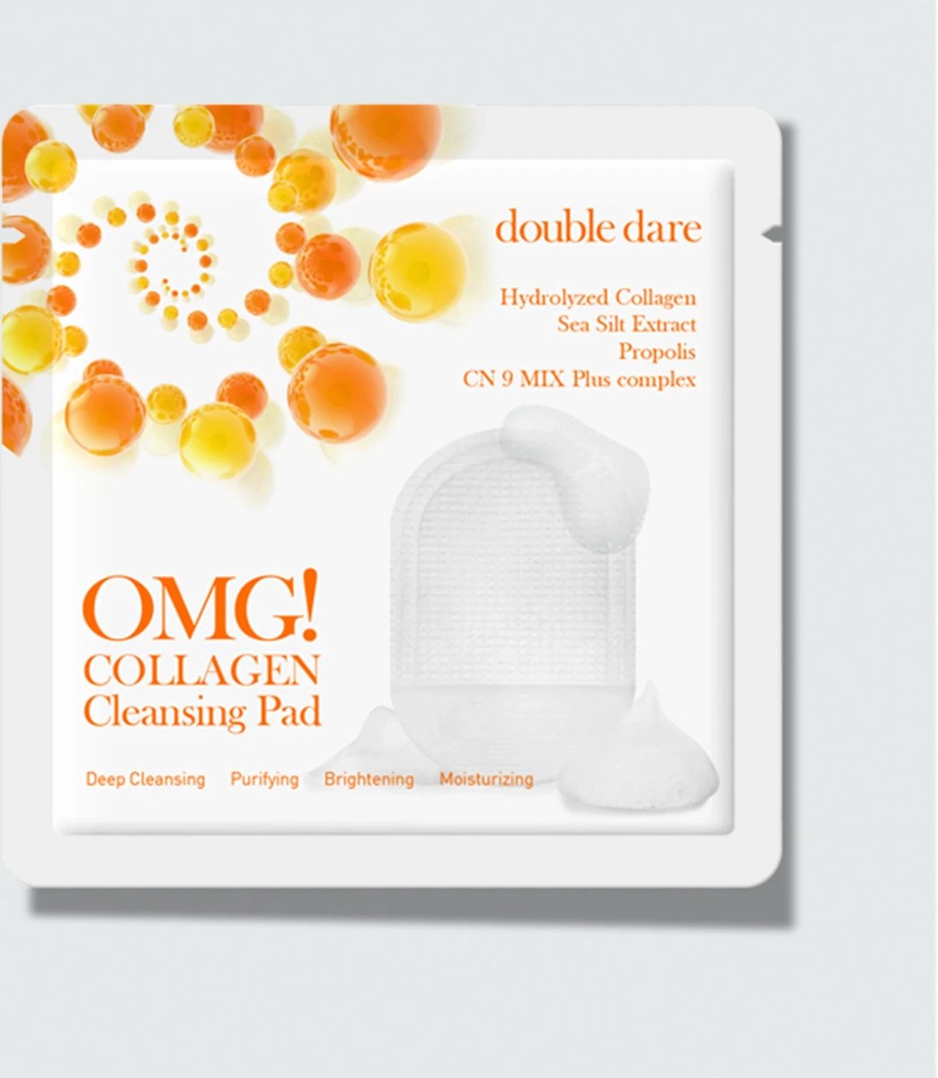 OMG! Double Dare Collagen Cleansing Pad
