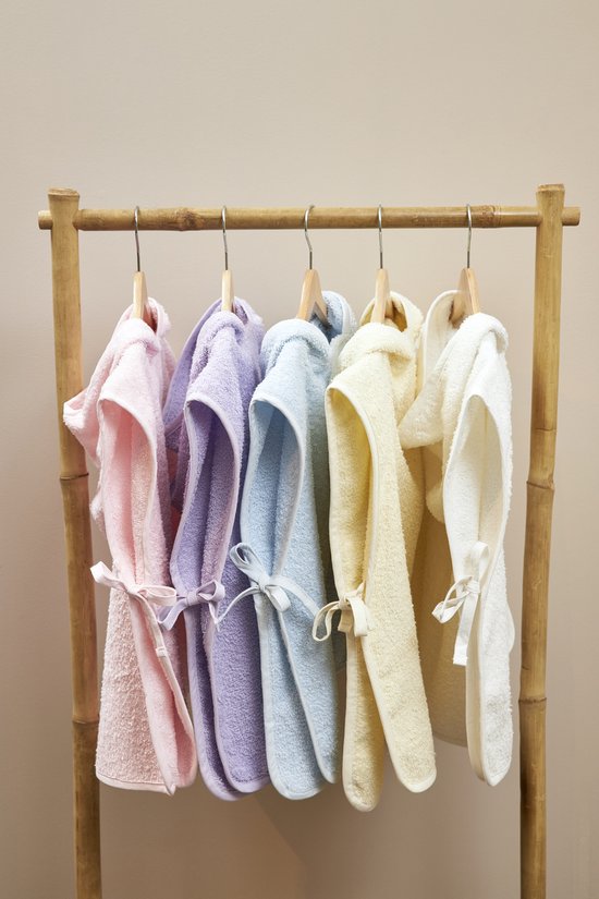 Meyco Baby Uni badponcho - badstof - offwhite - 1-3 jaar van Meyco — afbeelding 3
