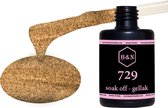 Gellak - 729 - 15 ml | B&N - soak off gellak