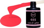 Gellak - 035 - 15 ml | B&N - soak off gellak