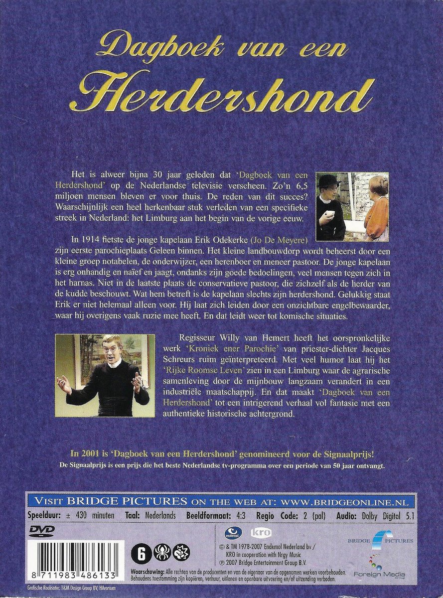Dagboek Van Een Herdershond Seizoen 1 (Dvd), Manfred de Graaf Dvd's bol