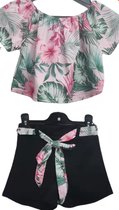 Kinderkleding set | t-shirt + korte broek | maat 140