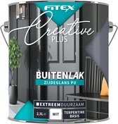 Fitex Creative Plus Buitenlak Zijdegans-Wit-2,5 liter