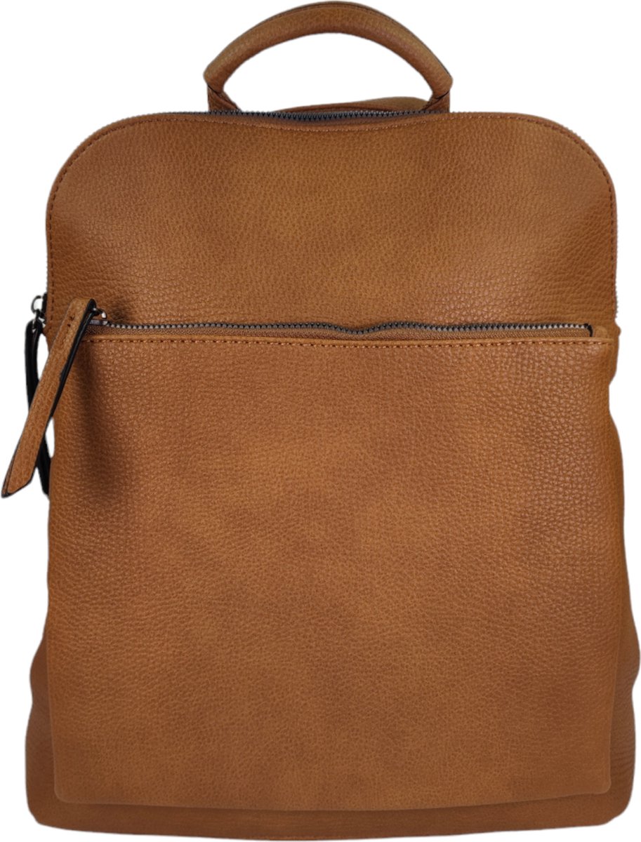 Flora&Co - Paris - 2in1 Rugtas-schoudertas - camel bruin