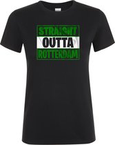Klere-Zooi - Straight Outta Rotterdam - Dames T-Shirt - XXL