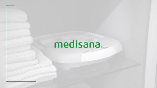 medisana FS 886 - Opvouwbaar voetbubbelbad