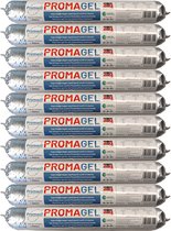 Promasil PromaGel - Injectiegel Opstijgend vocht - ATG nr 3107 (kwaliteitscertificaat) - WTCB A+A+A+ (hoogste kwaliteit) - worst 600 ml -10 stuks
