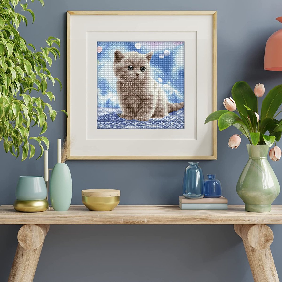 DIAMOND DOTZ Bubbles - Diamond Painting - 16.641 Dotz - 35x35 cm — afbeelding 4
