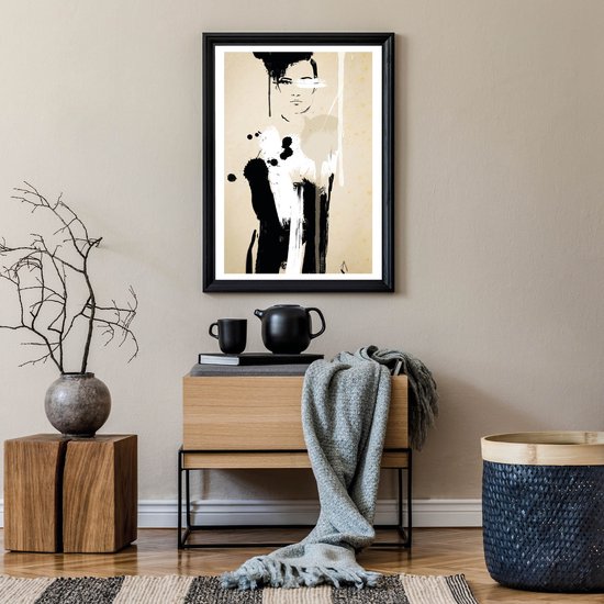 Affiche Tek. Femme en Wit