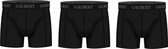 GAUBERT 3-PACK Premium Heren Bamboe Boxershort Zwart - XL