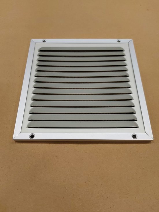 Grille à lames Renson 200x200mm avec grillage