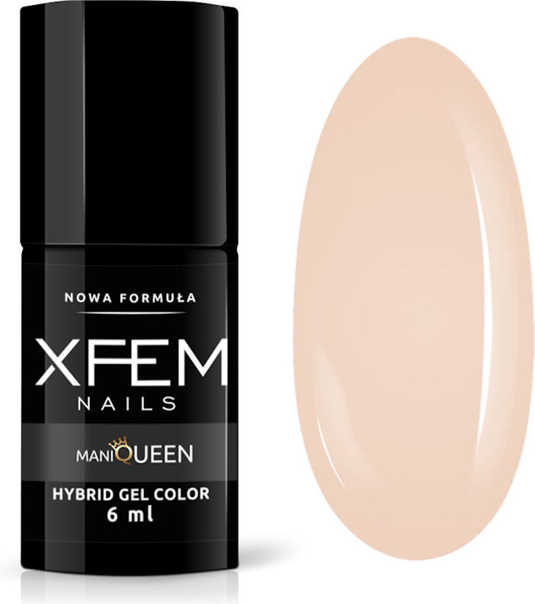 XFEM Nude UV/LED Hybrid Gellak 6ml. #0133