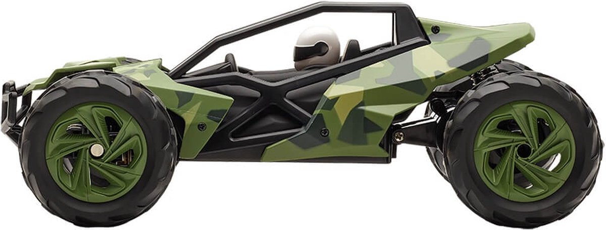 Marogear® UltraRC-X1 Bestuurbare Auto + Extra accu - Schaal 1:14 - RC Auto camo groen - RC Voertuig voor jongens en meisjes - Radiografisch bestuurbare auto voor binnen en buiten — afbeelding 2
