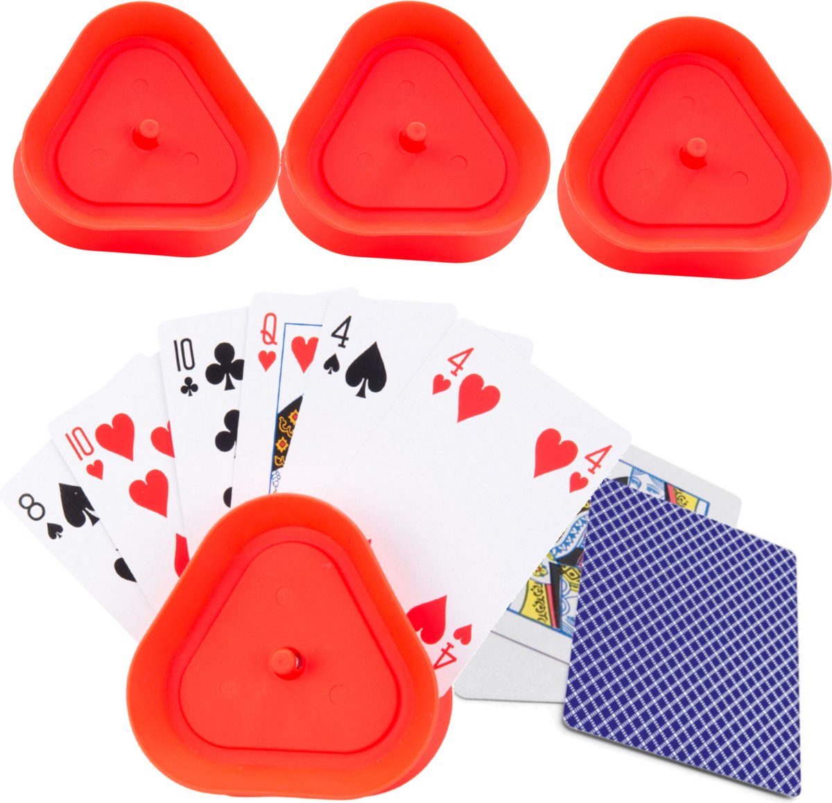 Kaarthouders A6-kaarten 10 x 3 x 2cm 10 stuks