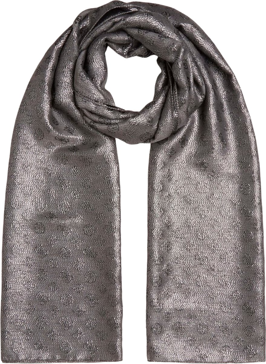 Guess JAMES LOGO SCARF - Scarf - dove/white