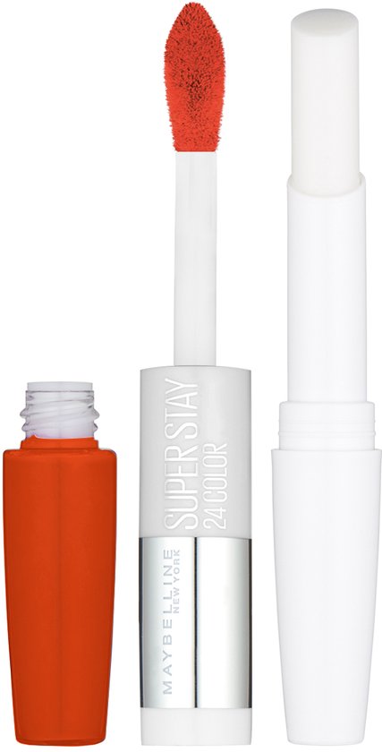 Maybelline SuperStay 24H Lippenstift - 483 Nonstop Orange