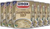 Unox Soep Stevige champignonsoep - 6 x 0,8 liter - voordeelverpakking