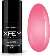 XFEM UV/LED Hybrid Gellak Juicy Pink 6ml. #0166