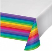 tafelkleed regenboog 1,37 x 2,74 m