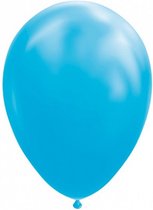 ballonnen 30 cm latex oceaan blauw 10 stuks
