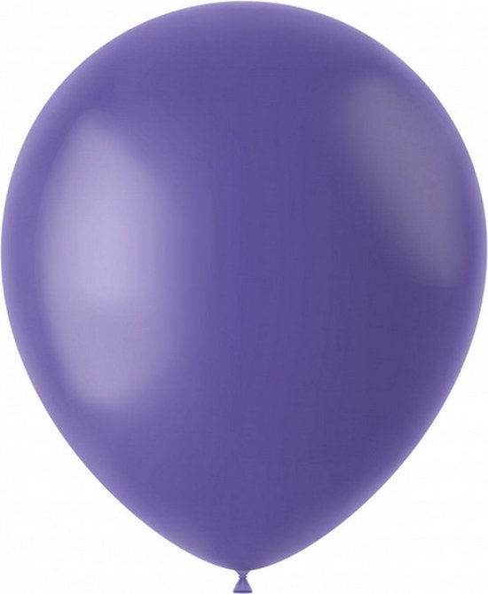 ballonnen 33 cm latex violet 10 stuks