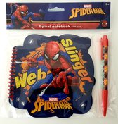 Marvel Spiderman - Notitieboekje en Pen - Set