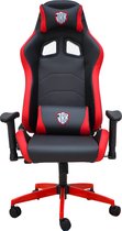JBK Gaming Chair Neo-Ergonomische Bureaustoel voor Volwassenen-Kantoorstoel, Vergaderstoel & Game bureaustoel-Bureaustoel met Wieltjes-Rood