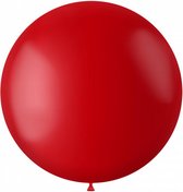 ballon Ruby Red 78 cm latex rood