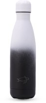 Saywhat Bottle Black and White - 500ml - Drinkfles - Waterfles - Thermosfles - Thermoskan