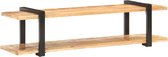 Tv meubel 160x40x40 cm massief ruw mangohout