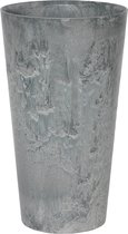 Artstone - Vaas Claire - 42x90 - Grijs - Bloempot voor binnen en buiten - Milieuvriendelijk - Sterk en licht - Met drainagesysteem