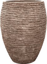 Polystone Ribbed Emperor Bruin