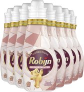 Robijn Rosé Chique Wasverzachter - 240 wasbeurten - 8 x 750ml - Voordeelverpakking - Robijn wasverzachter -