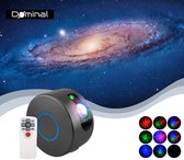 Dominal - Sterren Projector - Galaxy Lamp - Sterrenhemel Projector - Sinterklaas - Kerst - Black Friday - Tik Tok Sterrenhemel Lamp - Zwart