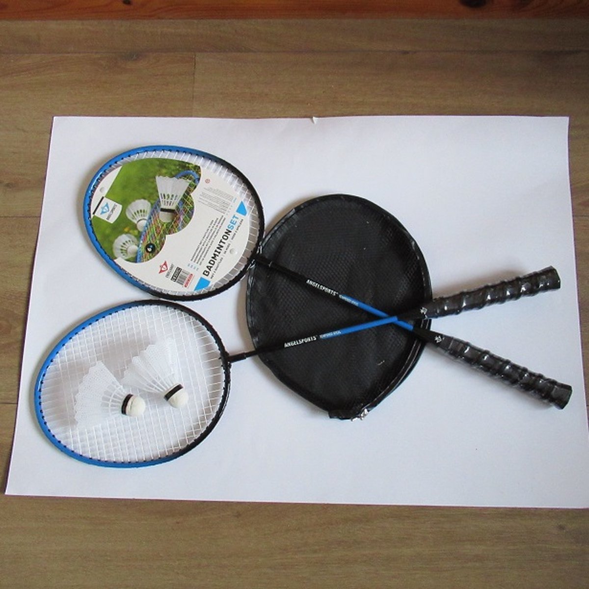 Engelhart Badminton set voor 2 spelers