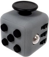 Fidget Cube Friemelkubus - Anti Stress Cube - Speelgoed Tegen Stress - Meer Focus & Concentratie - Fidget - Donkergrijs