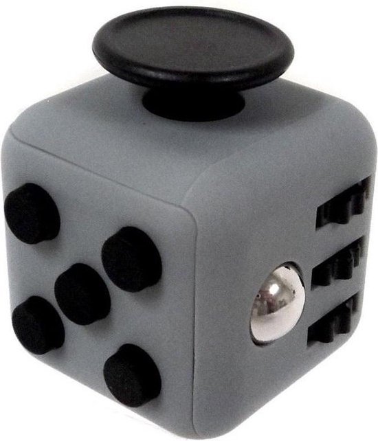 Fidget Cube Blanc-Vert - Fidget Toys - Jouets anti-stress - Balle anti- stress 