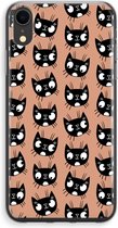 Case Company® - iPhone XR hoesje - Kat - Soft Cover Telefoonhoesje - Bescherming aan alle Kanten en Schermrand