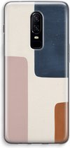 Case Company® - OnePlus 6 hoesje - Geo #5 - Soft Cover Telefoonhoesje - Bescherming aan alle Kanten en Schermrand