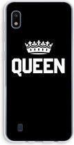 Case Company® - Samsung Galaxy A10 hoesje - Queen zwart - Soft Cover Telefoonhoesje - Bescherming aan alle Kanten en Schermrand