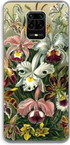 Case Company® - Xiaomi Redmi Note 9 Pro hoesje - Haeckel Orchidae - Soft Cover Telefoonhoesje - Bescherming aan alle Kanten en Schermrand